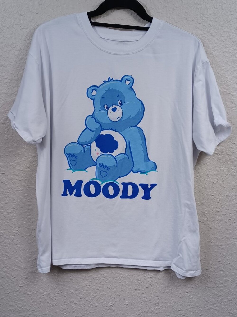 Care Bears Grumpy Tshirt Moody 2X Blue and White by Freeze